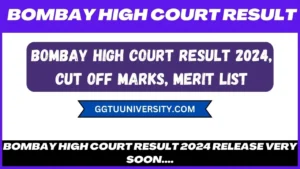 Bombay High Court Result 2024 Release Date