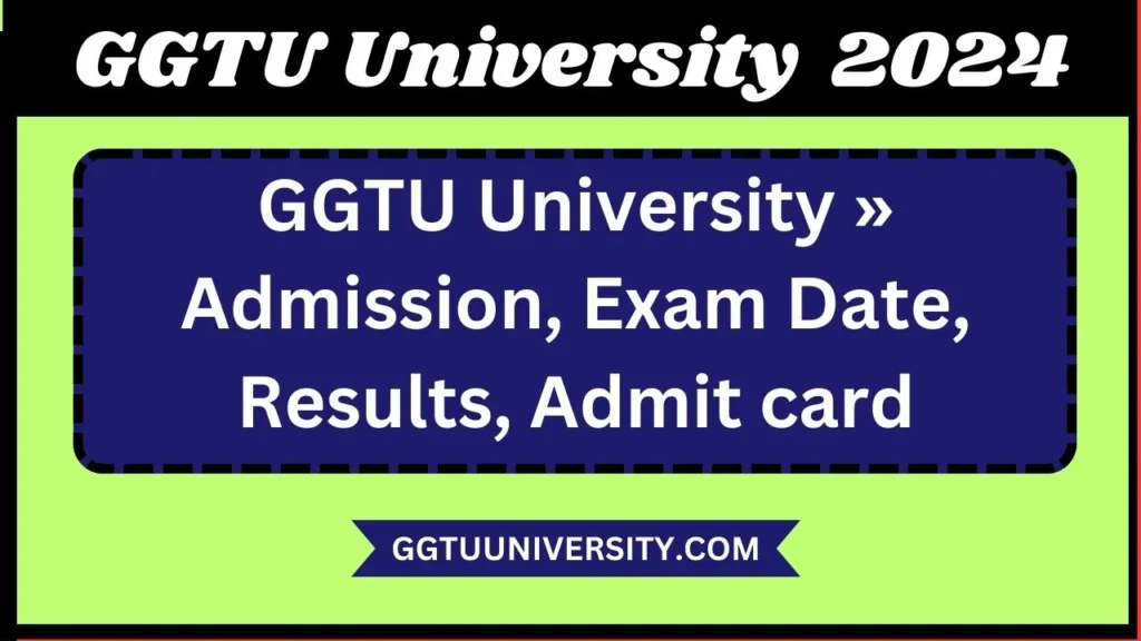 GGTU University 2024