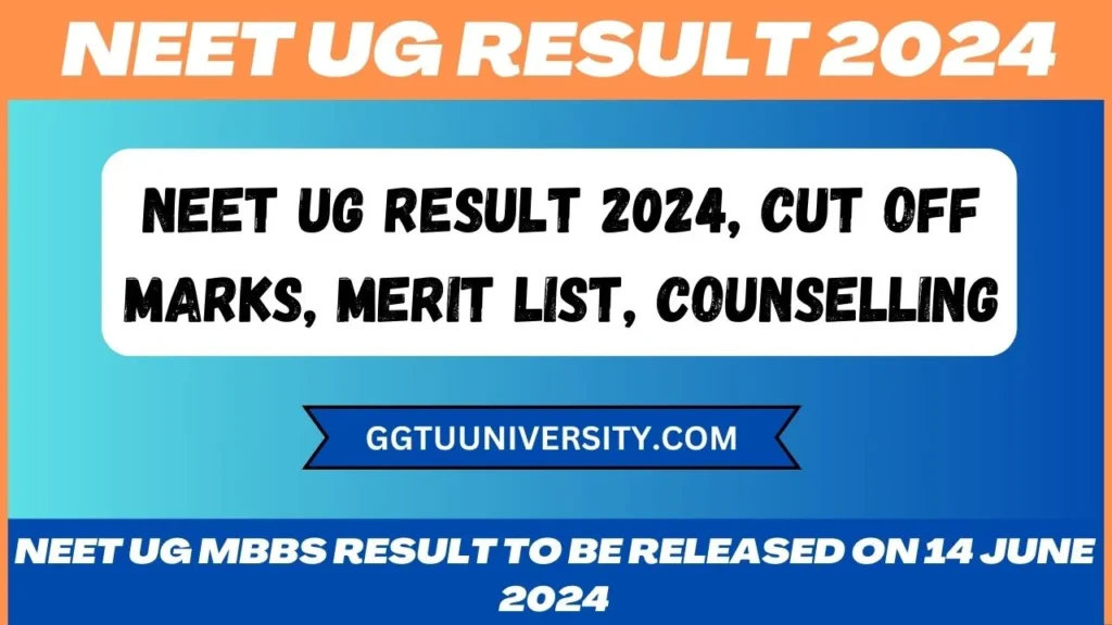 NEET UG Result released on 14 June 2024